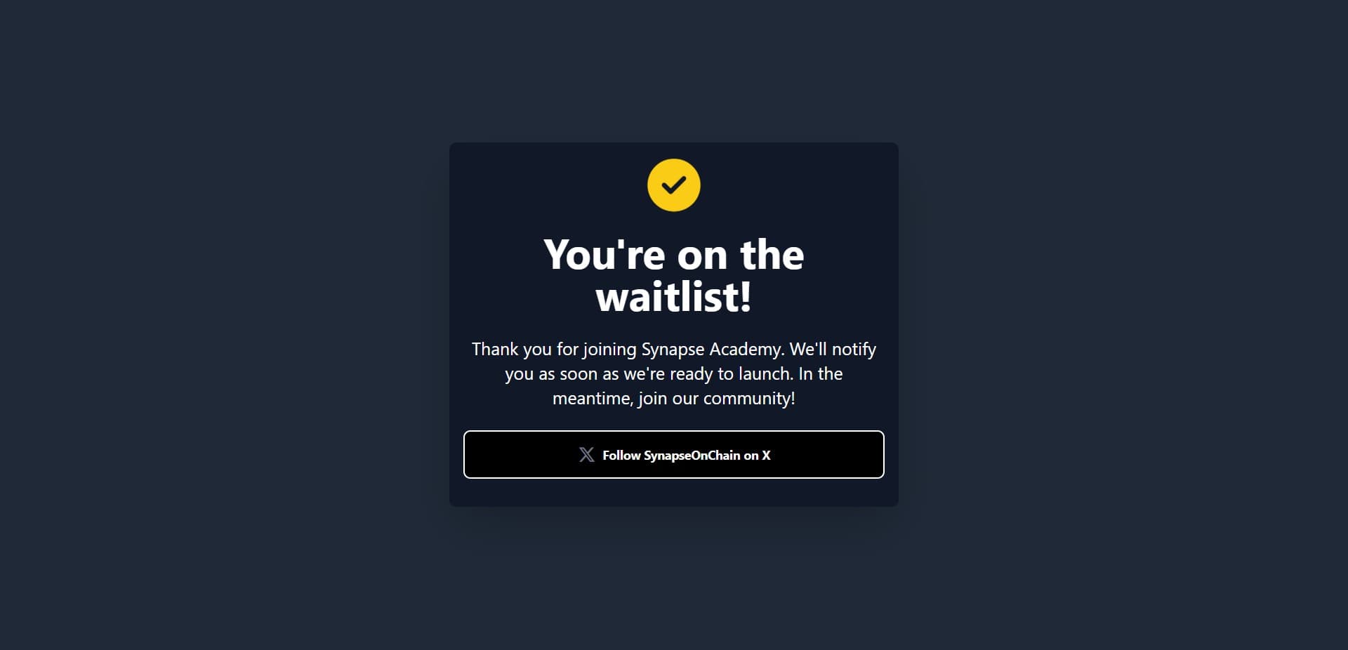 Synapse Academy Waitlist screenshot 3
